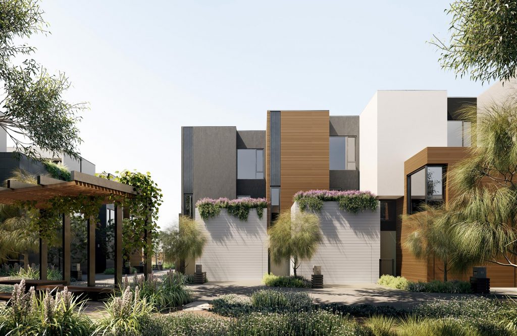 Townhome Type Morning Dew – Artist Impression